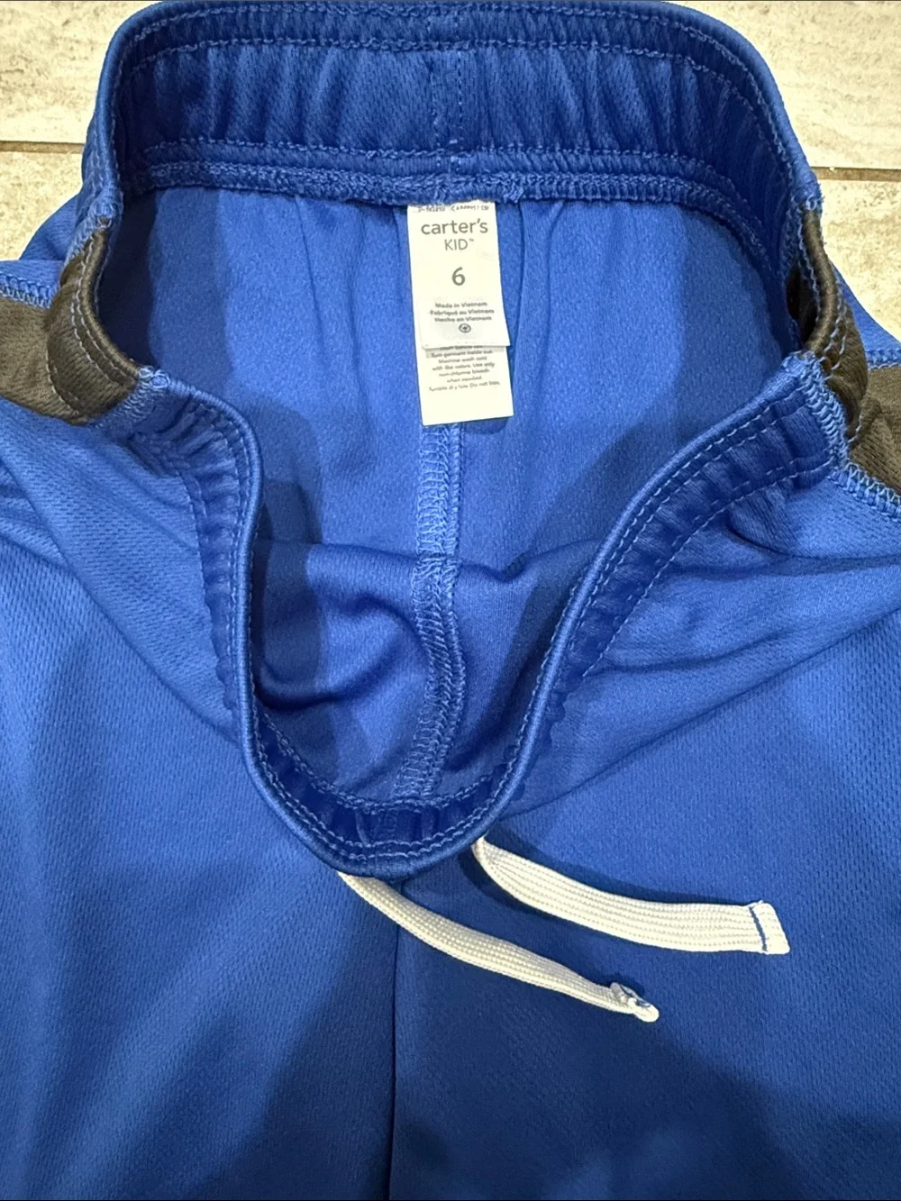 Carter's Royal Blue & Black Active Shorts